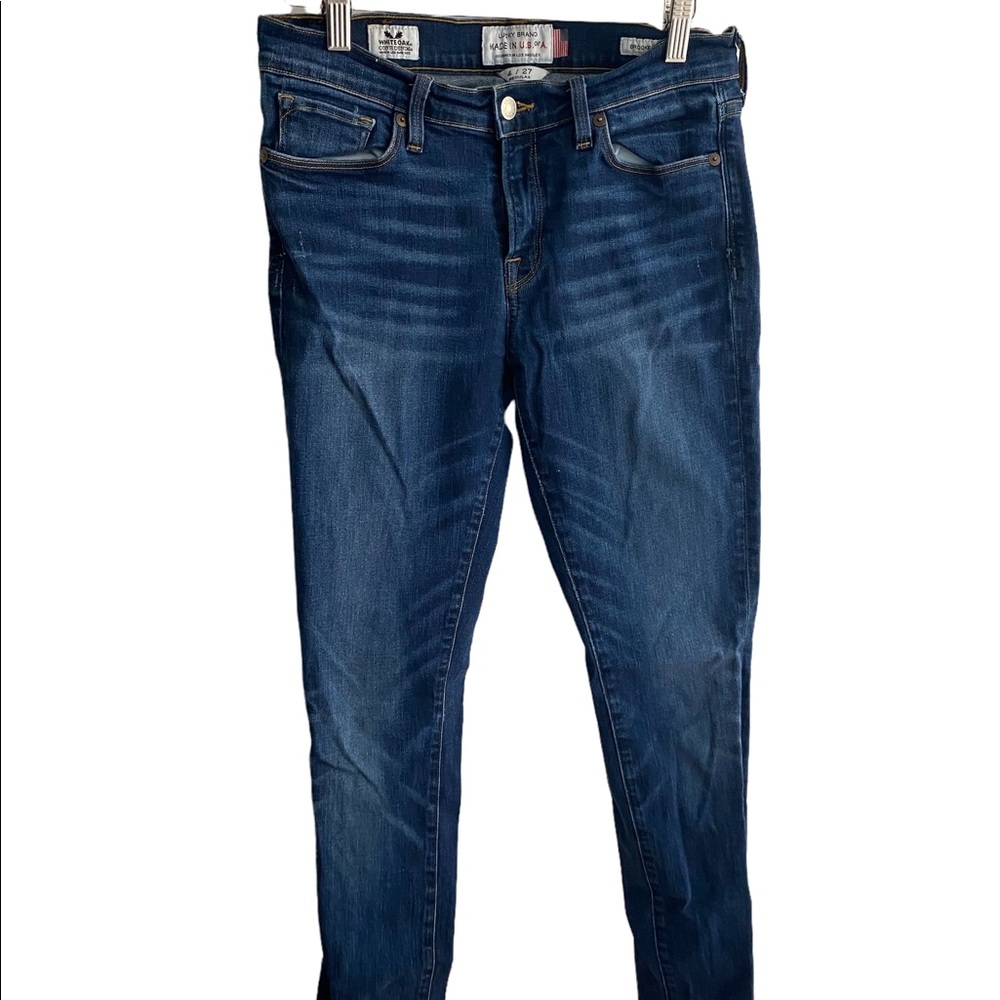 Lucky Brand White Oak Cone Denim Jeans Brooke Skinny
